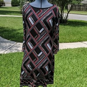 White House Black Market multi-colored dress